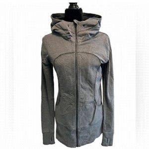 Lululemon Scuba Hoodie - grey - size 10